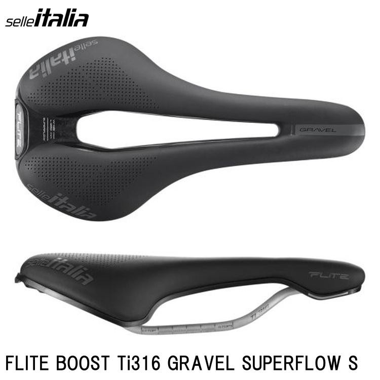 Selle Italia FLITE BOOST Ti316 Gravel Superflow S Saddle