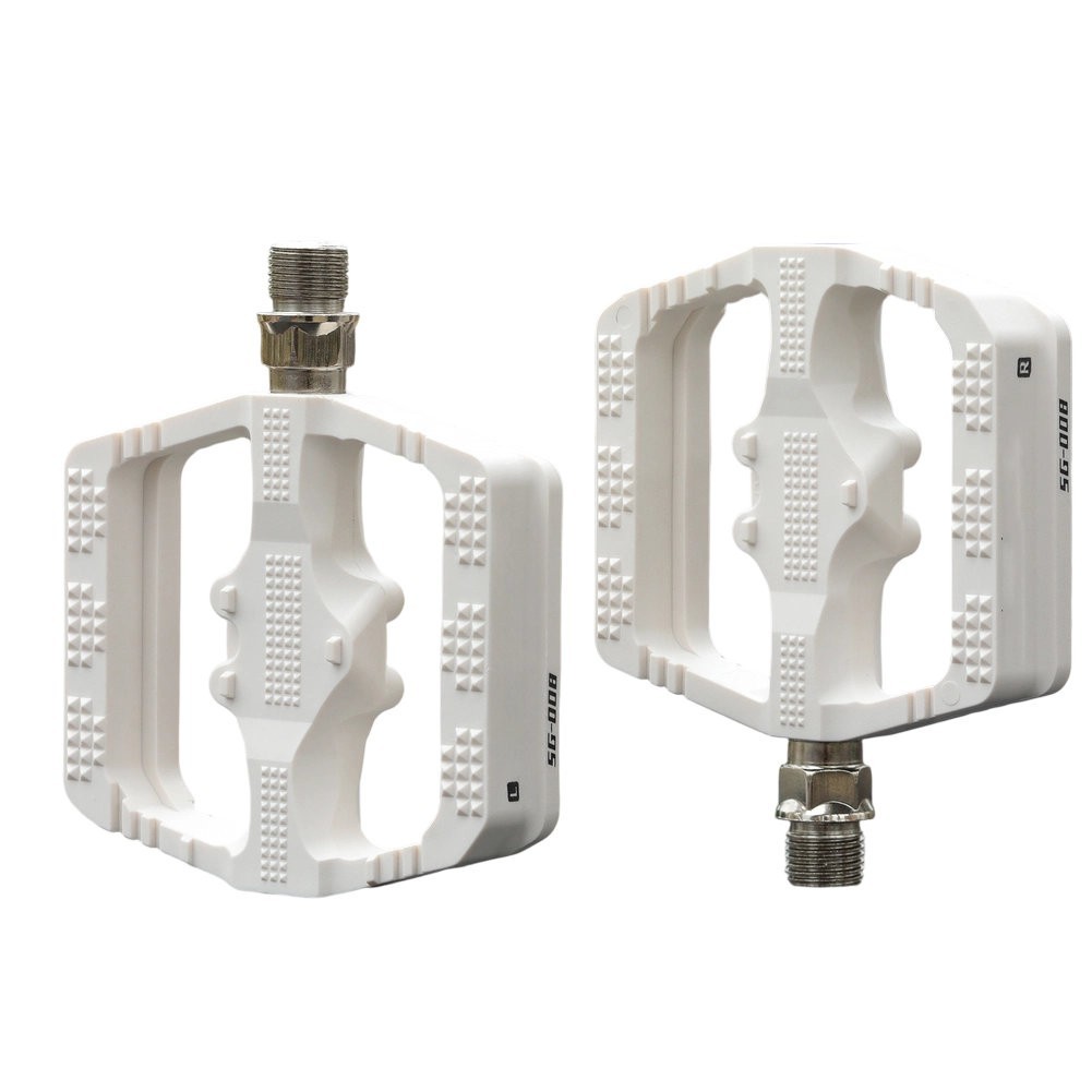 Mountain Bike Pedals Lightweight Aluminum Alloy 6061 and ABS Plastic Design