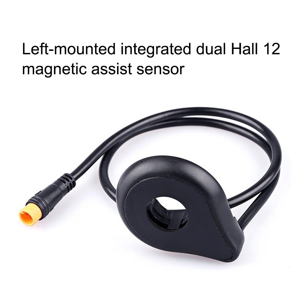 Dual Hall PAS sensor KD-2PS-L for ebike throttle with 12/8 interface support