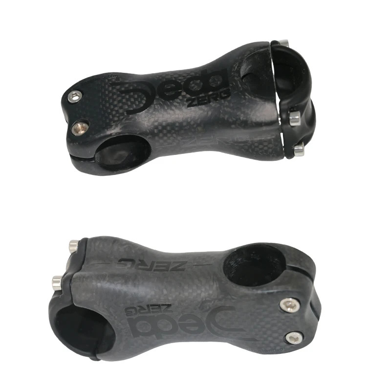 6 17 Angle Road Carbon Bicycle Stem 31.8*70-130mm Mountain Bike Carbon Stem