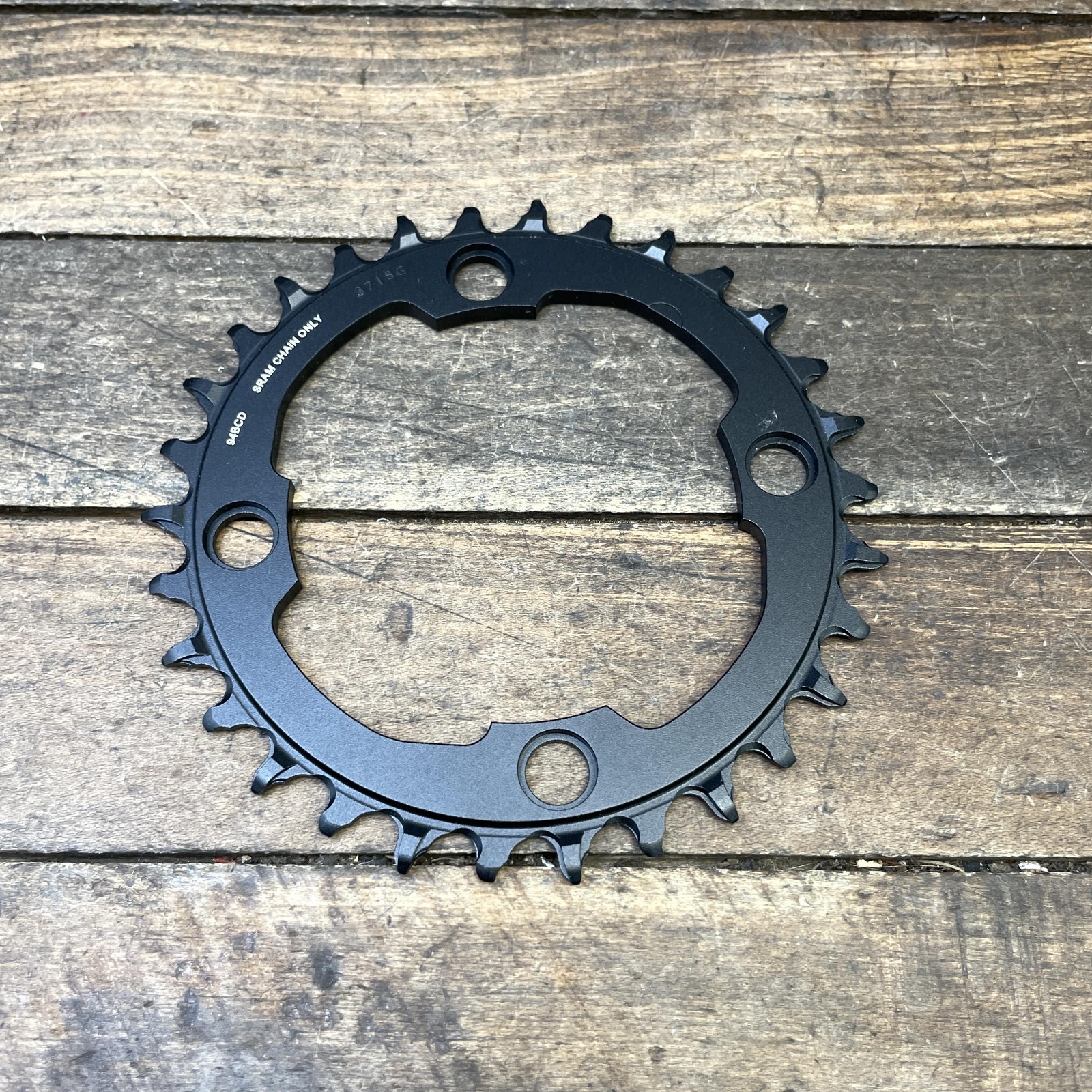 SRAM Eagle X-Sync 2 30T Chainring 94 BCD 4-Bolt Black EMTB Aluminum MTB Bike