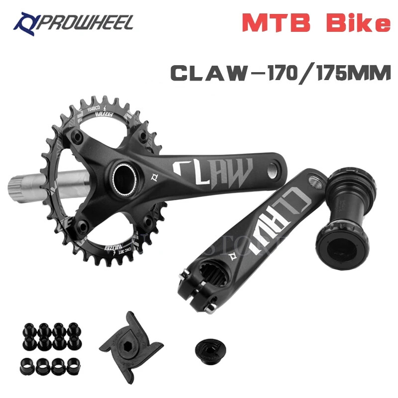 Crankset Hollowtech Crank Arms for Mountain Bike Chainring 104 Bcd 32/34/36T