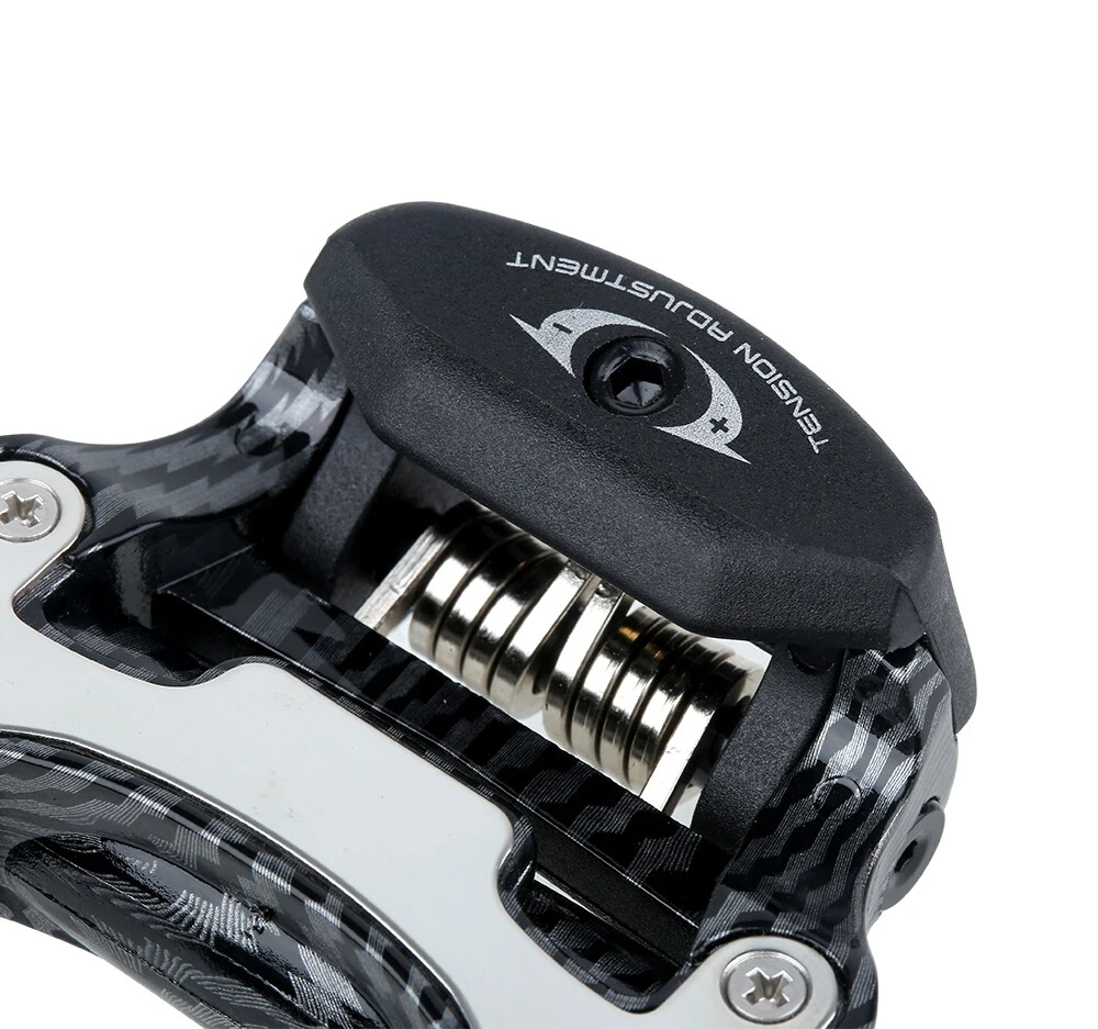 Road Racing Bicycle Footrest Cleat Pedal Carbon Fiber Footrest with Spd Clip