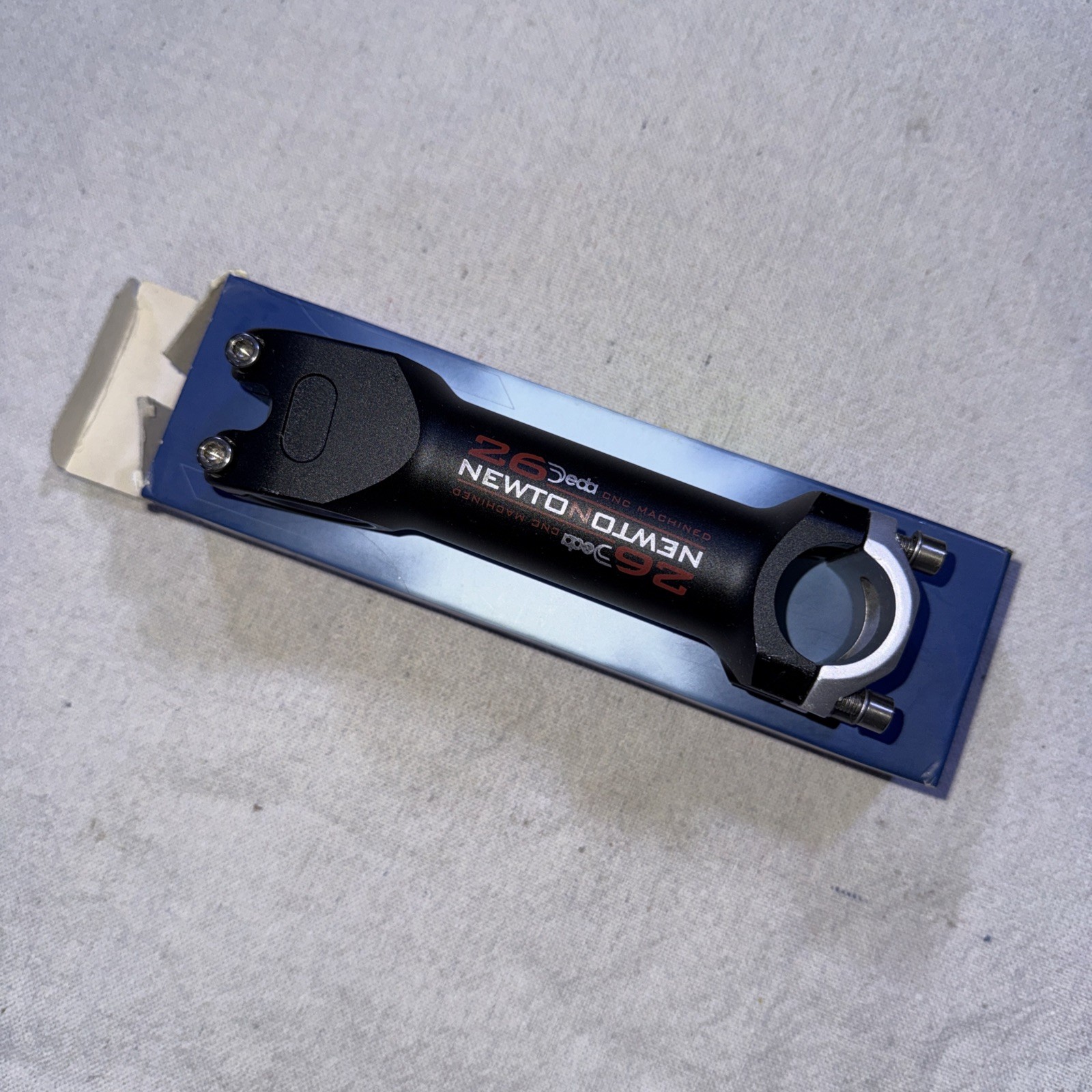 NOS Vintage DEDA Newton Threadless Stem 26mm 1 1/8 x 120mm Road 4 bolt NIB