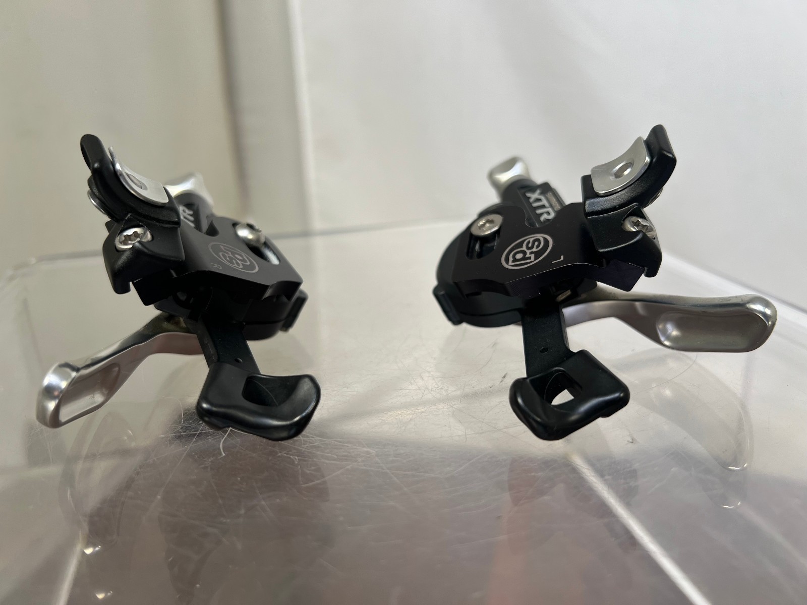 Shimano XTR SL-M970 3x9s Trigger MTB Shifters Set, Left Right Avid Brake Mounts