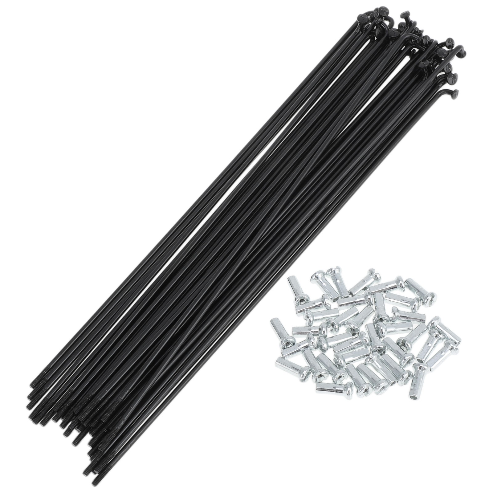 36 spokes 14G 185mm for bike carbon steel black