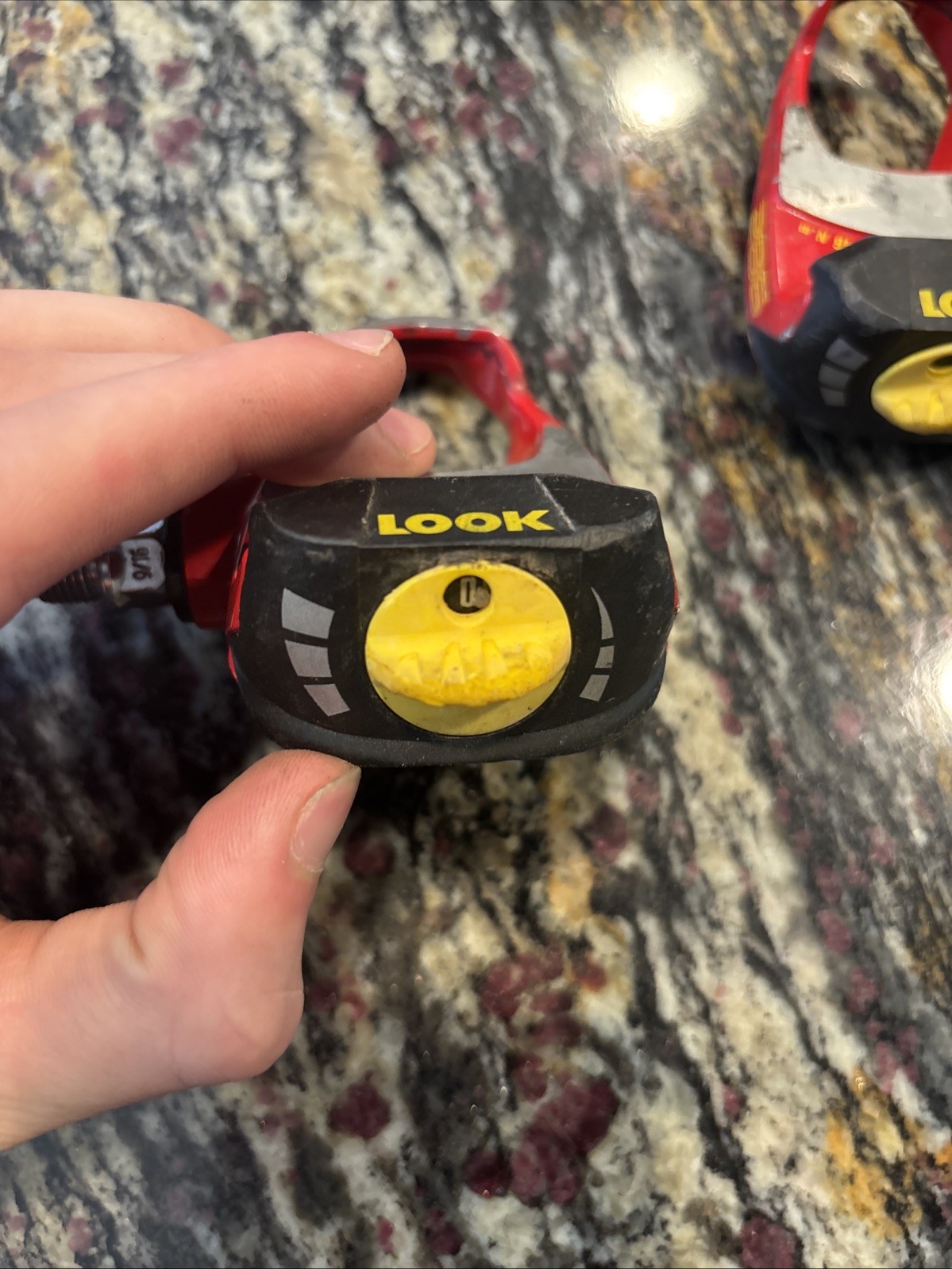 Look Free Arc MultiTensioner 286 Clippless Pedals Red/Yellow/Black