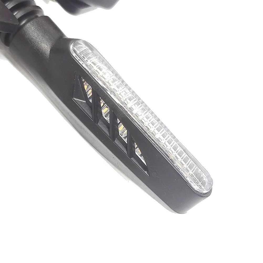 12V Electric Bike LED Tail Light with Brake and Turn Signal Integration