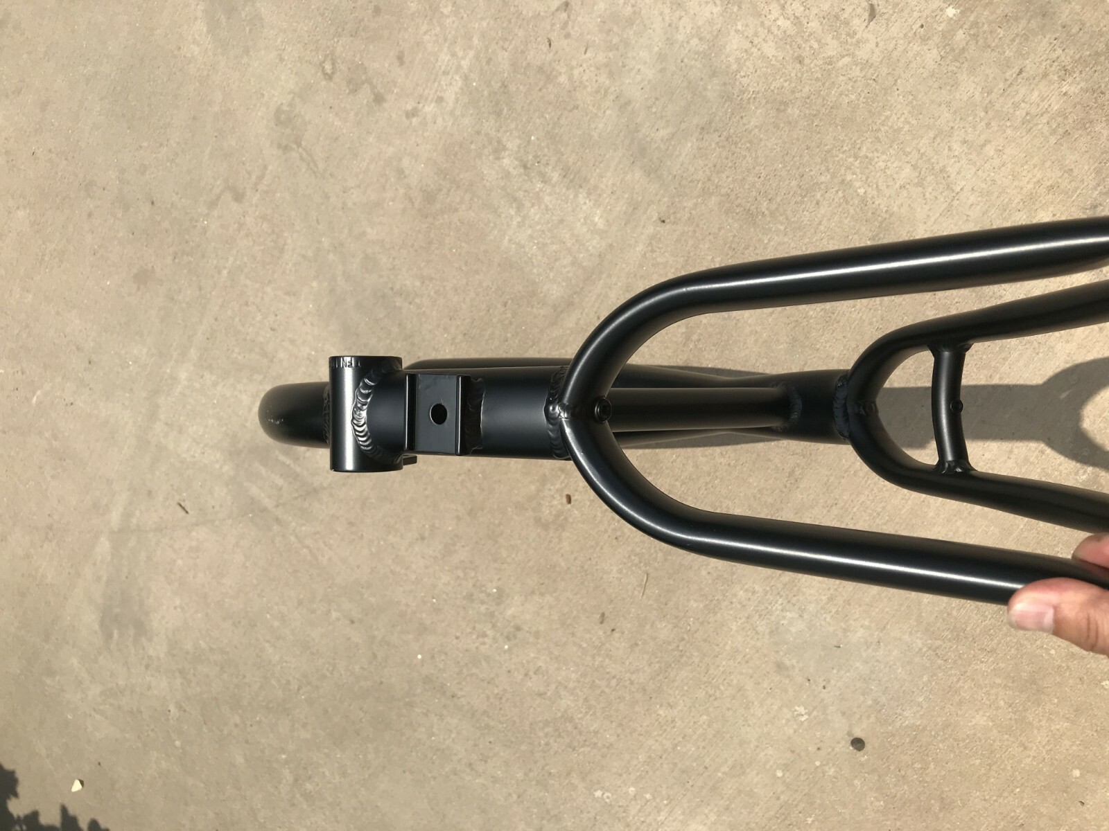 CDHPOWER Black Felt Faker Gas Frame 3.4L &26″ Suspension Fork-Gas Motorized Bike