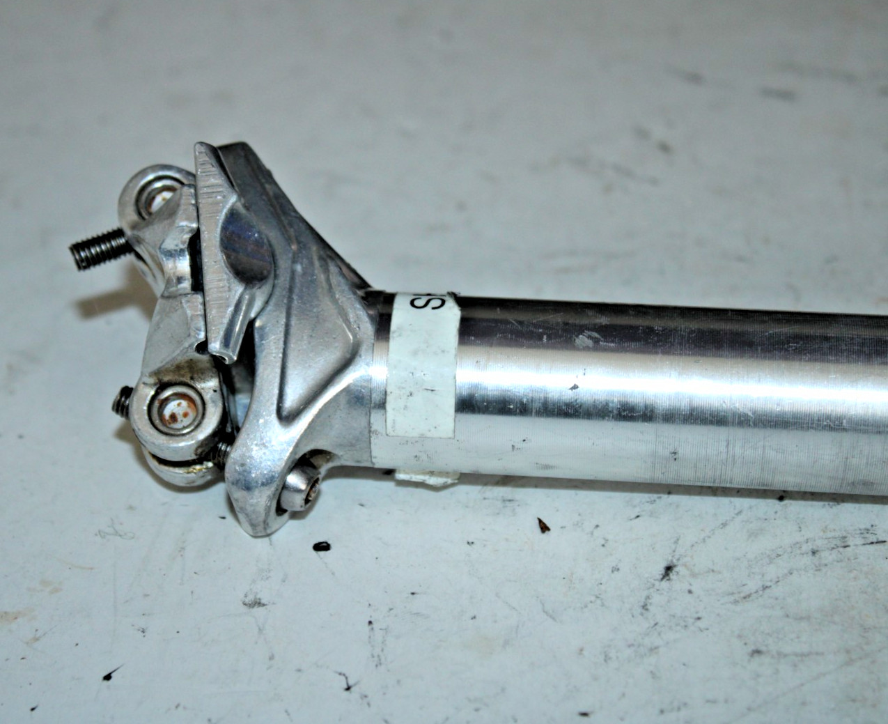 Shorty Seatpost Seat Tube 300/31.2mm 15mm Offset Silver MTB Gravel Commute Race~