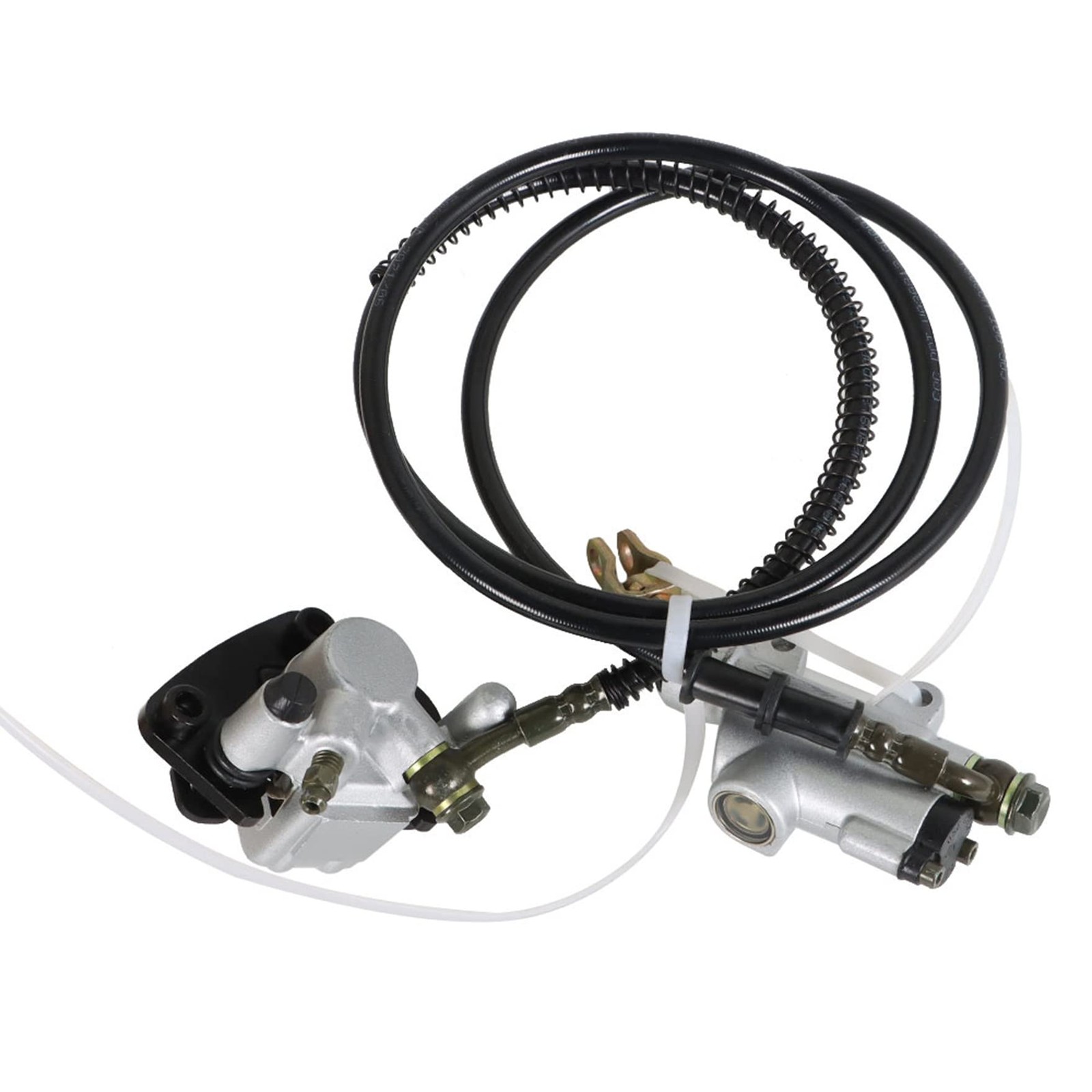 Rear Hydraulic Brake Assembly 1.55m Cylinder Caliper and Disc Kit Replacement…