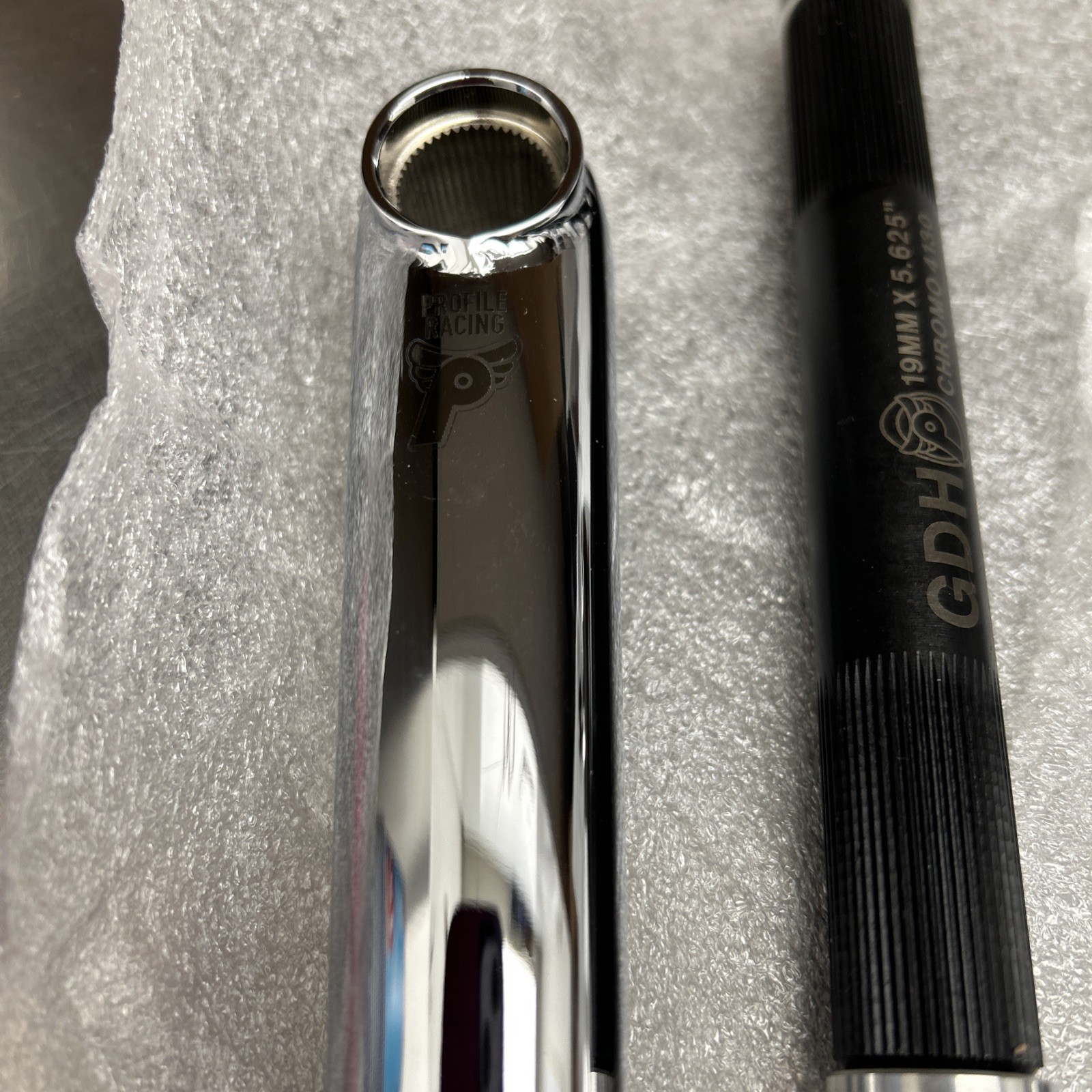 Profile BMX Racing BOSS CHROME Cranks 180mm RHD