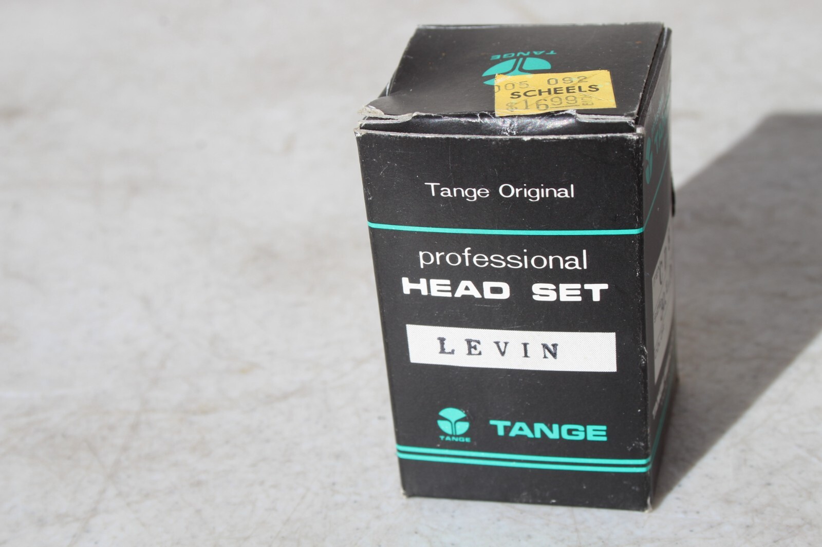 Tange-Seiki Levin NJS 1″ Threaded Headset: 26.4mm Crown Race Chrome 30.2 CDS