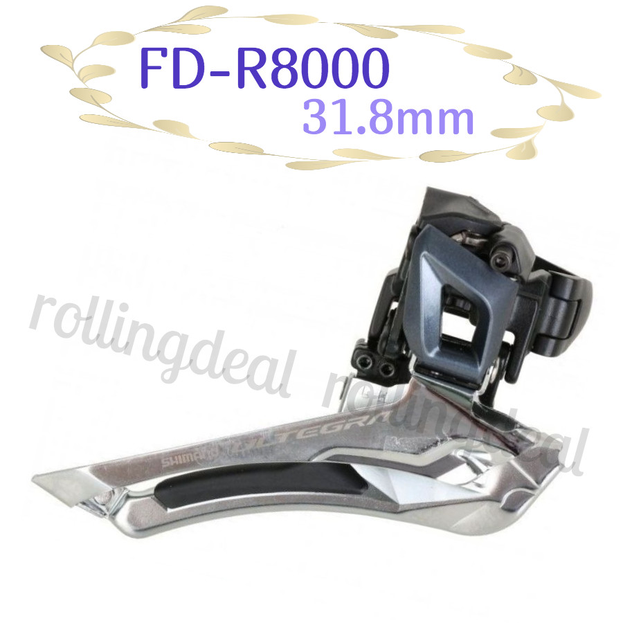 (31.8 mm) Band On Shimano Ultegra FD-R8000 Front Derailleur 2×11-Speed NEW