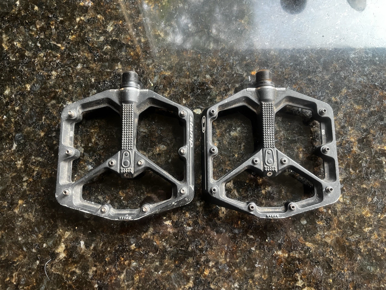 Crank Brothers Stamp 7 Pedals, Used.