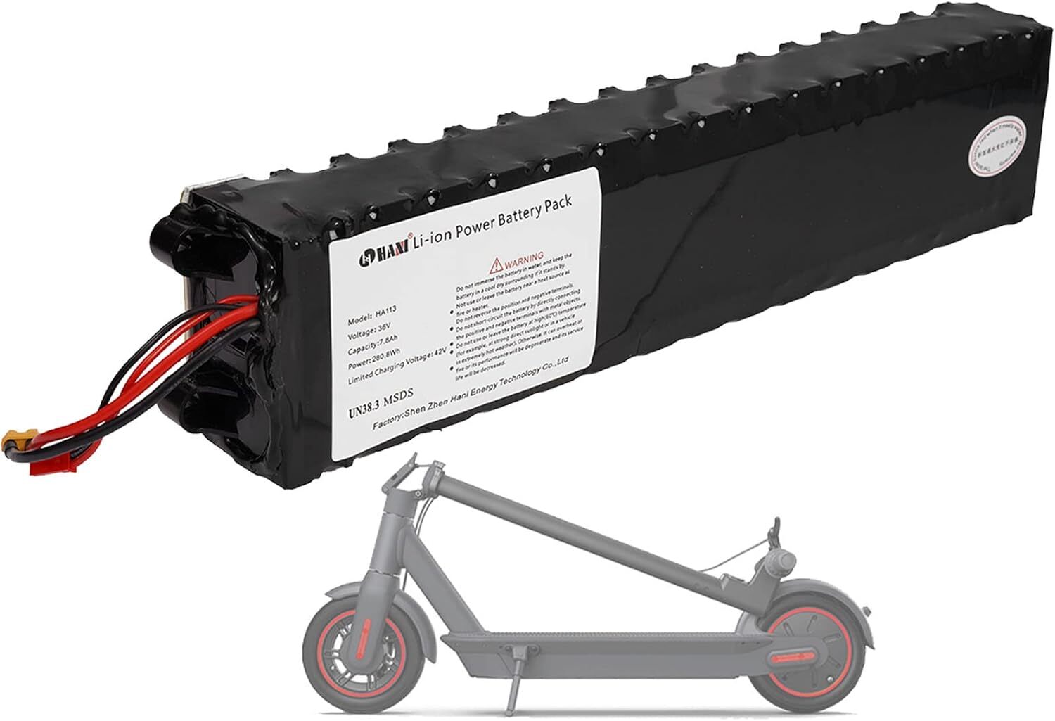 For XIAOMI M365 Electric Scooter Battery 36V 7.8Ah Li-ion Battery Motor MAX 500W
