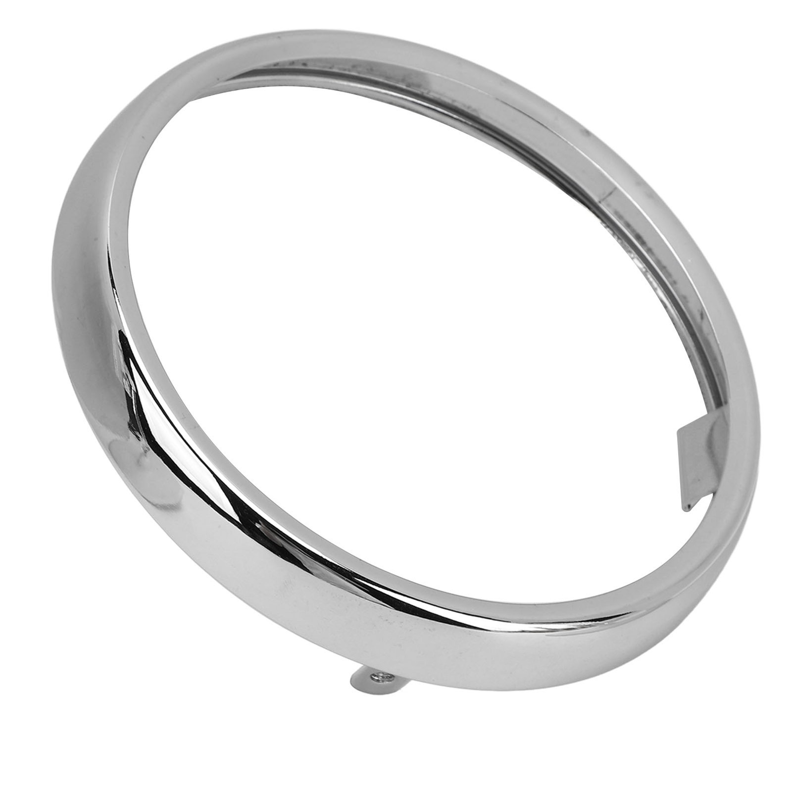 6in Motorcycle Headlight Ring Stylish Chrome Plated Smooth Surface Aluminum UIUW