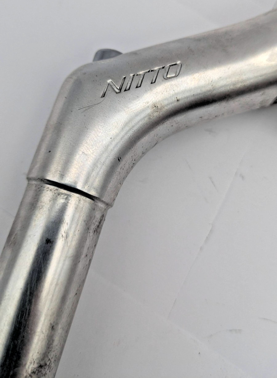 NITTO DIRT DROP QUILL STEM JAPAN 22.2 25.4MM 80MM ALUMINUM EXTRA TALL MT-10