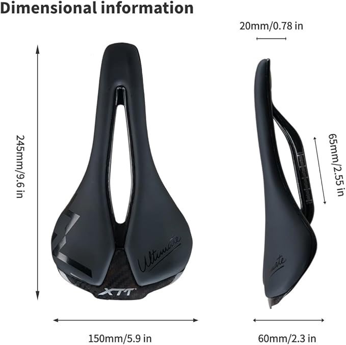 Generic Comfortable Microfiber Leather Carbon Fiber Bicycle Seat Mountain Road