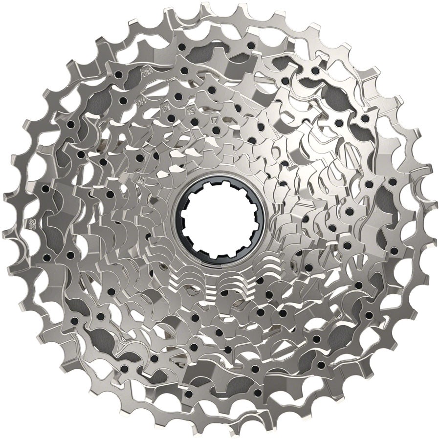 SRAM Rival AXS XG-1250 Cassette 12-Speed 10-36t Silver For XDR Driver Body