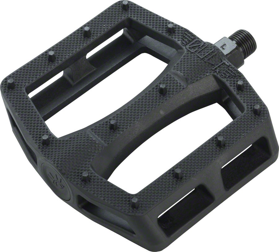 Cult Dak Pedals – Platform, Composite/Plastic, 9/16″, Black