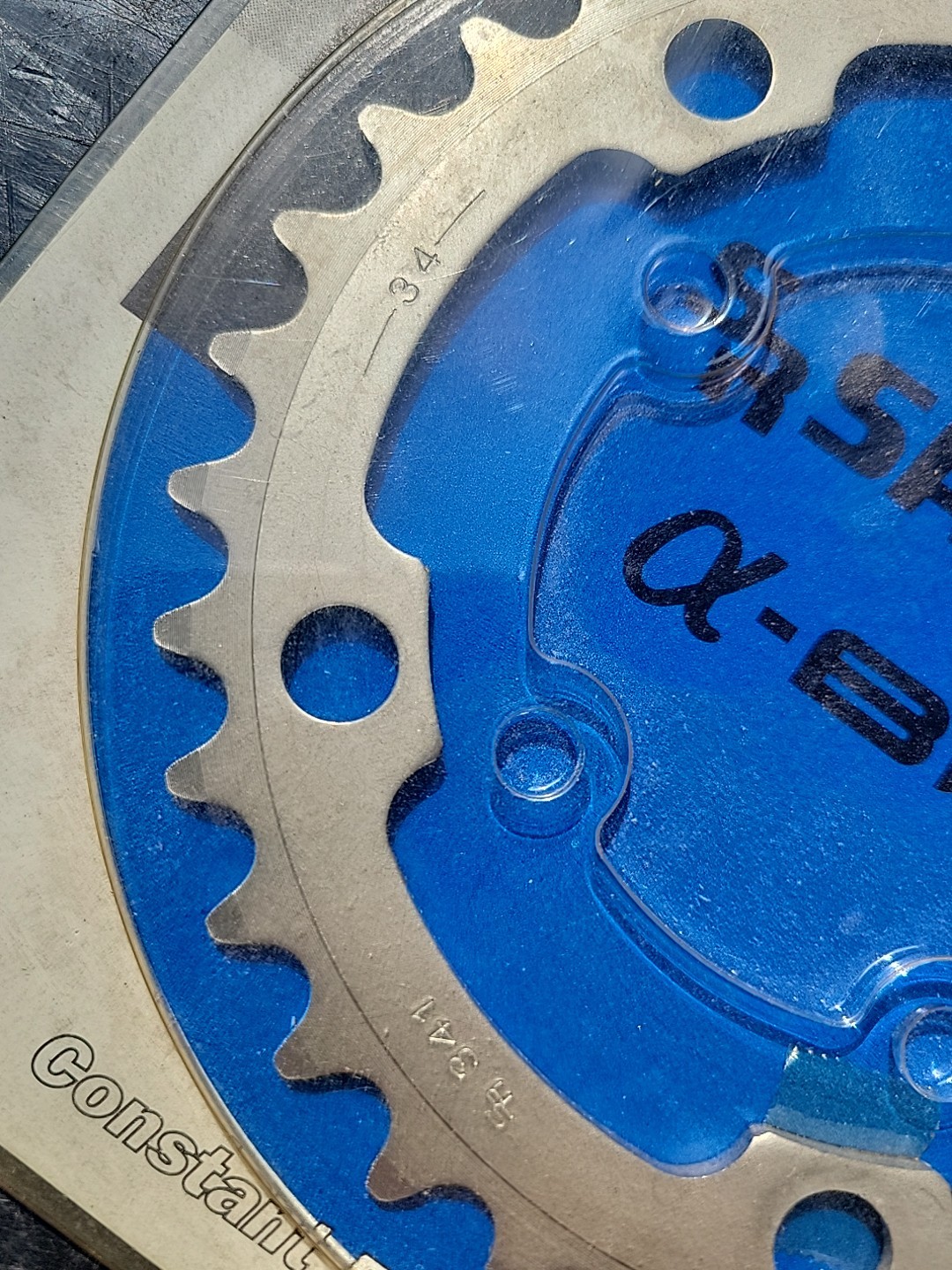 Vintage SR Platinum 34t Chainring Sakae 34 Tooth 110 BCD