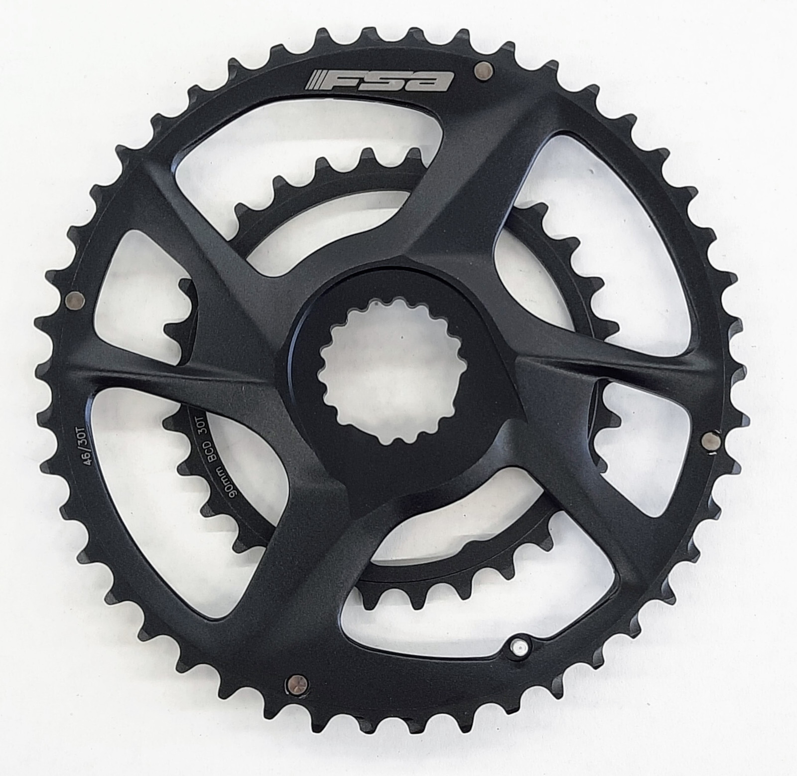 New FSA SL-K Adventure Chainrings Direct Mount 90 BCD 46/30t Alloy Chainring Set