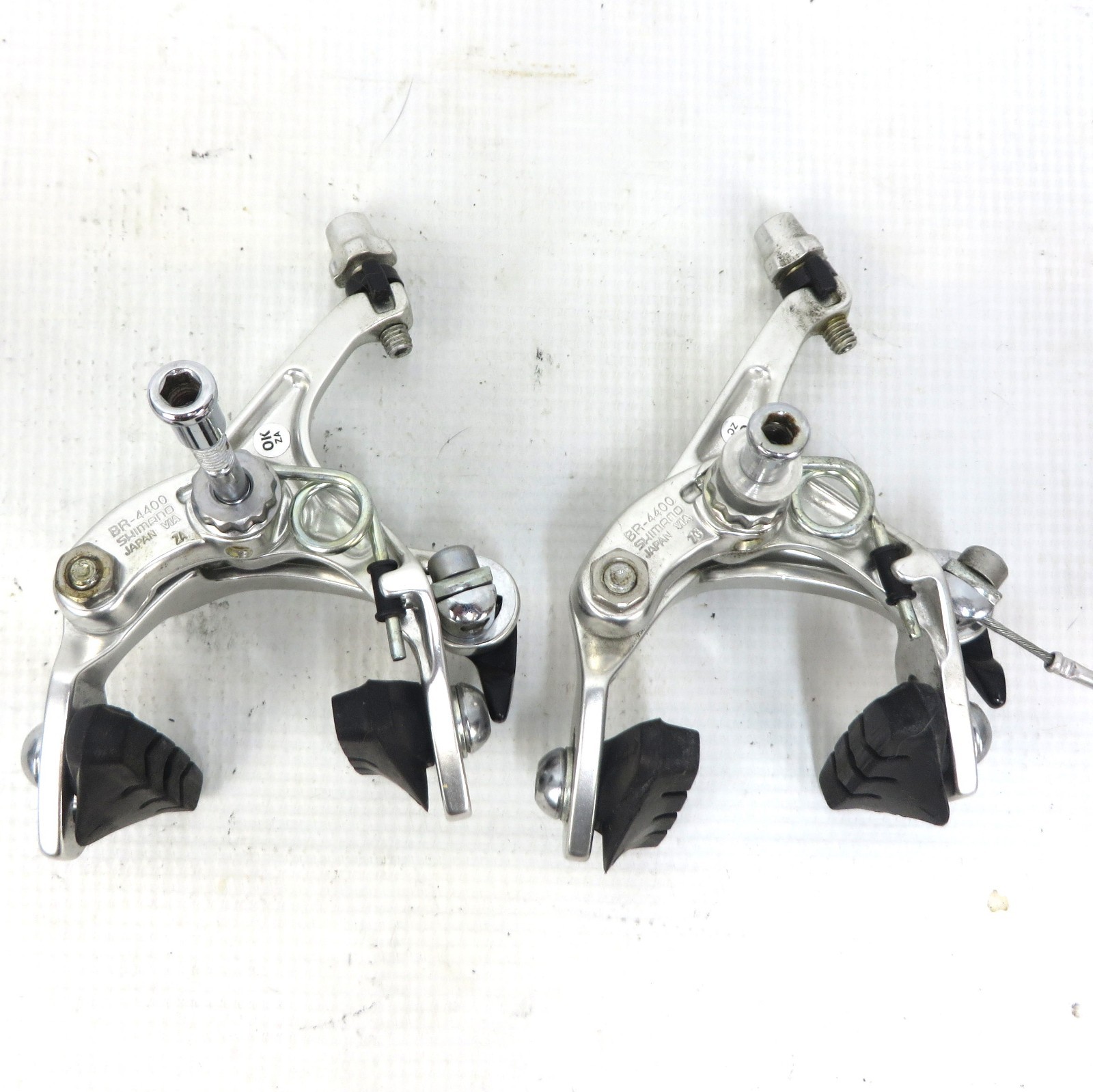 SHIMANO TIAGRA BRAKE SET Front & Rear Calipers BR-4400 Road Bike Rim Brakes 365g