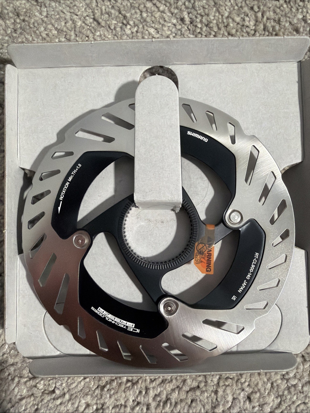 Shimano RT-CL900 Disc Brake Rotor – 140mm – IRTCL900SSI