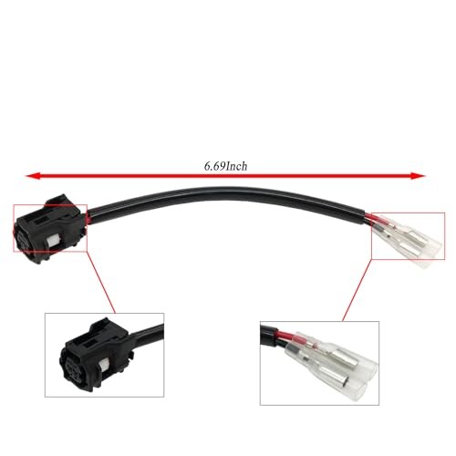2Pcs 6.69″ Motorcycle Light Line Compatible with YAMAHA MT03 MT07 MT09 MT10