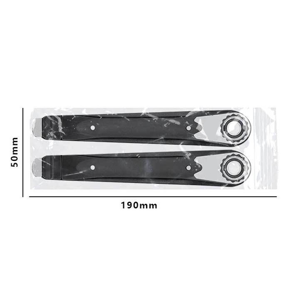 Bike Tire Lever Set for Road and Mountain Bikes with High Carbon Steel Core