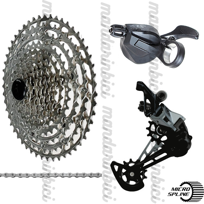 NEW Shimano SLX M7100 MTB Groupset 1×12 speed W/CS-M6100 10-51T 4pcs