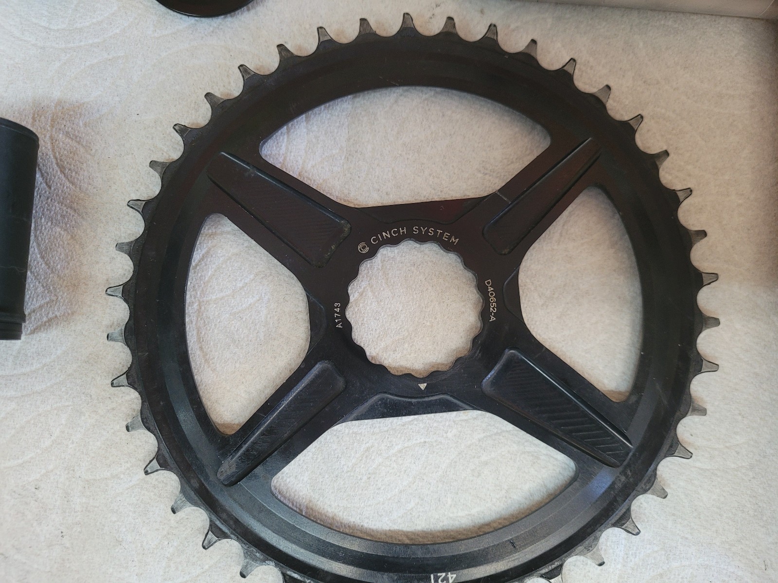 Easton EA90 170mm Crankset with 42t Easton Chainring and TRP Bottom Bracket