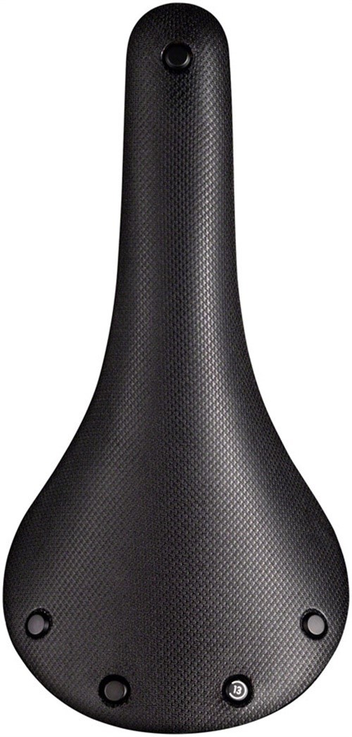 Brooks C13 Carved Saddle – Carbon, Black, 158mm