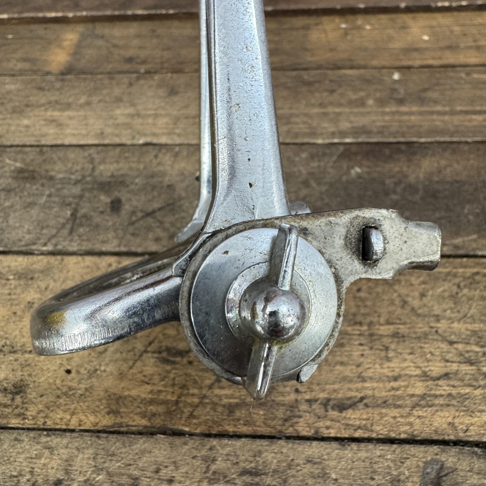 Vintage Schwinn Shifter Set Stem Silver Small S Logo Shift Levers Headset
