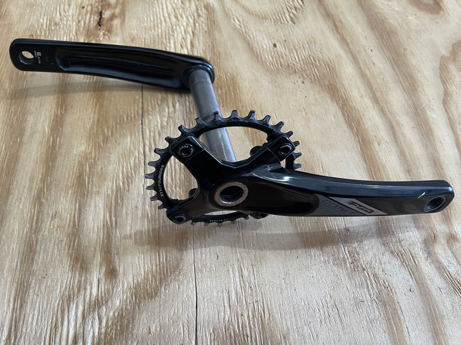 FSA Comet 175mm Fatbike Cranks for 100mm BB Wide Crankset BCD 104/64 – USED