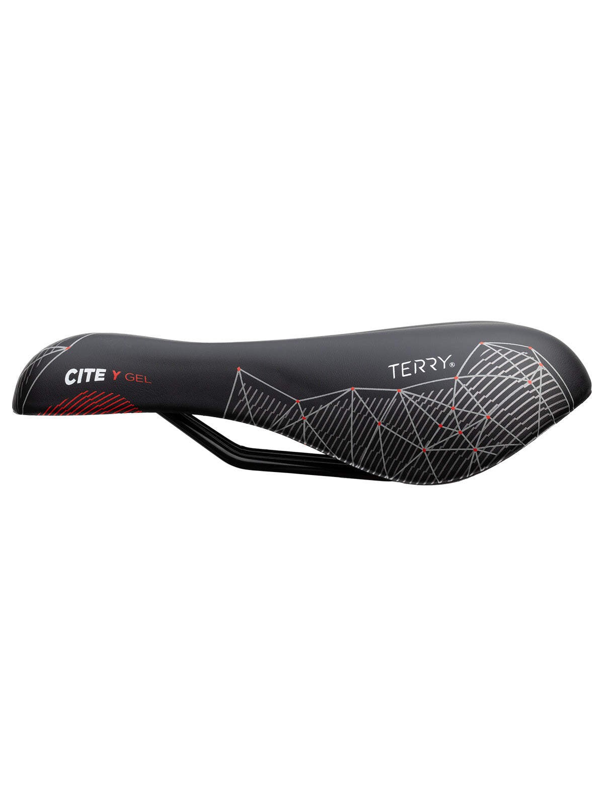 NEW Terry Men’s Cite Y Gel Saddle Bike Seat Saddle Comfortable Center Cutaway