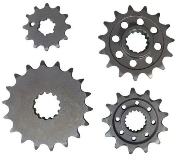 Sprockets F1256.14 14T Steel Front Sprocket , black , 14 Tooth