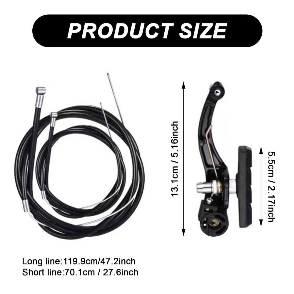 2 Pair Universal Mountain Bike Brake Set V Brake for Front & Rear Bike MTB Brake