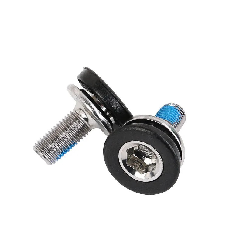 Bike Bottom Bracket Bolts M8x15mm Waterproof Square Hole BB Screws Pair