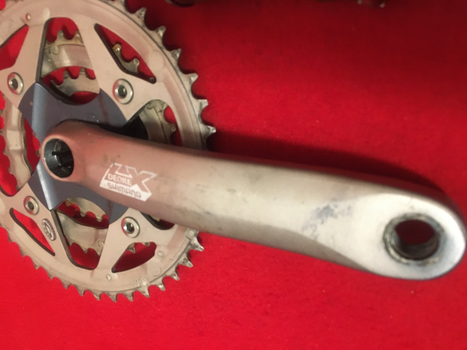 Shimano Deore LX FC-M571 175 Triple Crankset 22 / 32 / 44 Fits Cannondale Trek