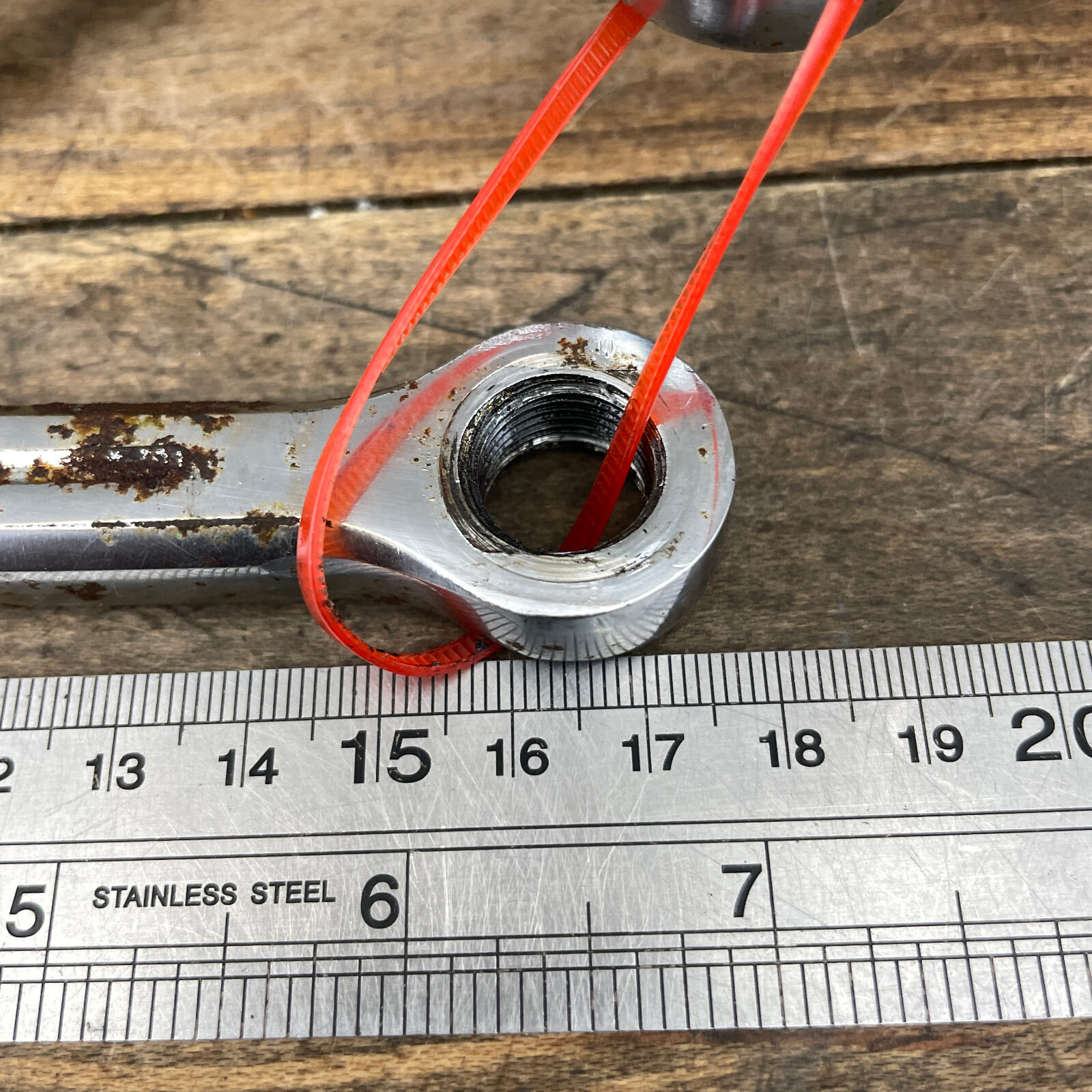 Vintage Raleigh DOUBLE Cottered Crank Set 165 mm Nervar Stamp 50s 60s Steel