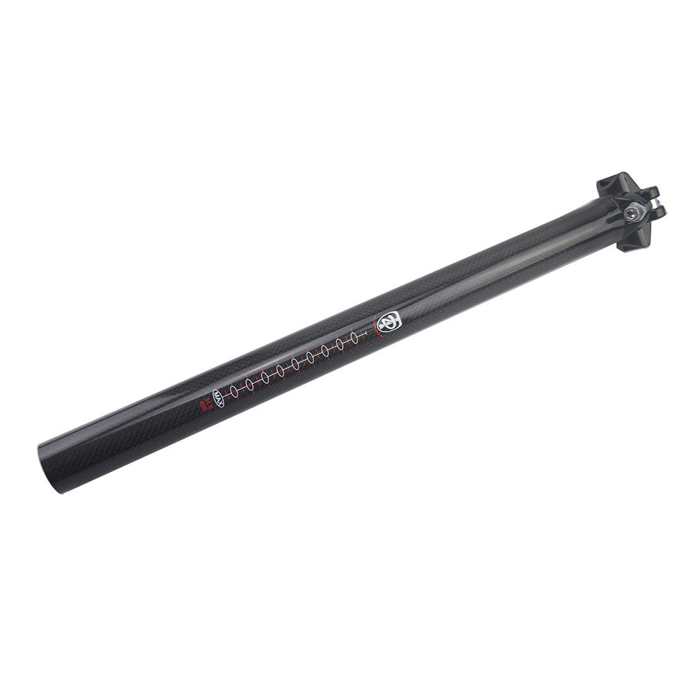 450mm MTB Road Bike Carbon Fiber Seatpost Bicycle Seat Post 27.2/30.8/31.6mm