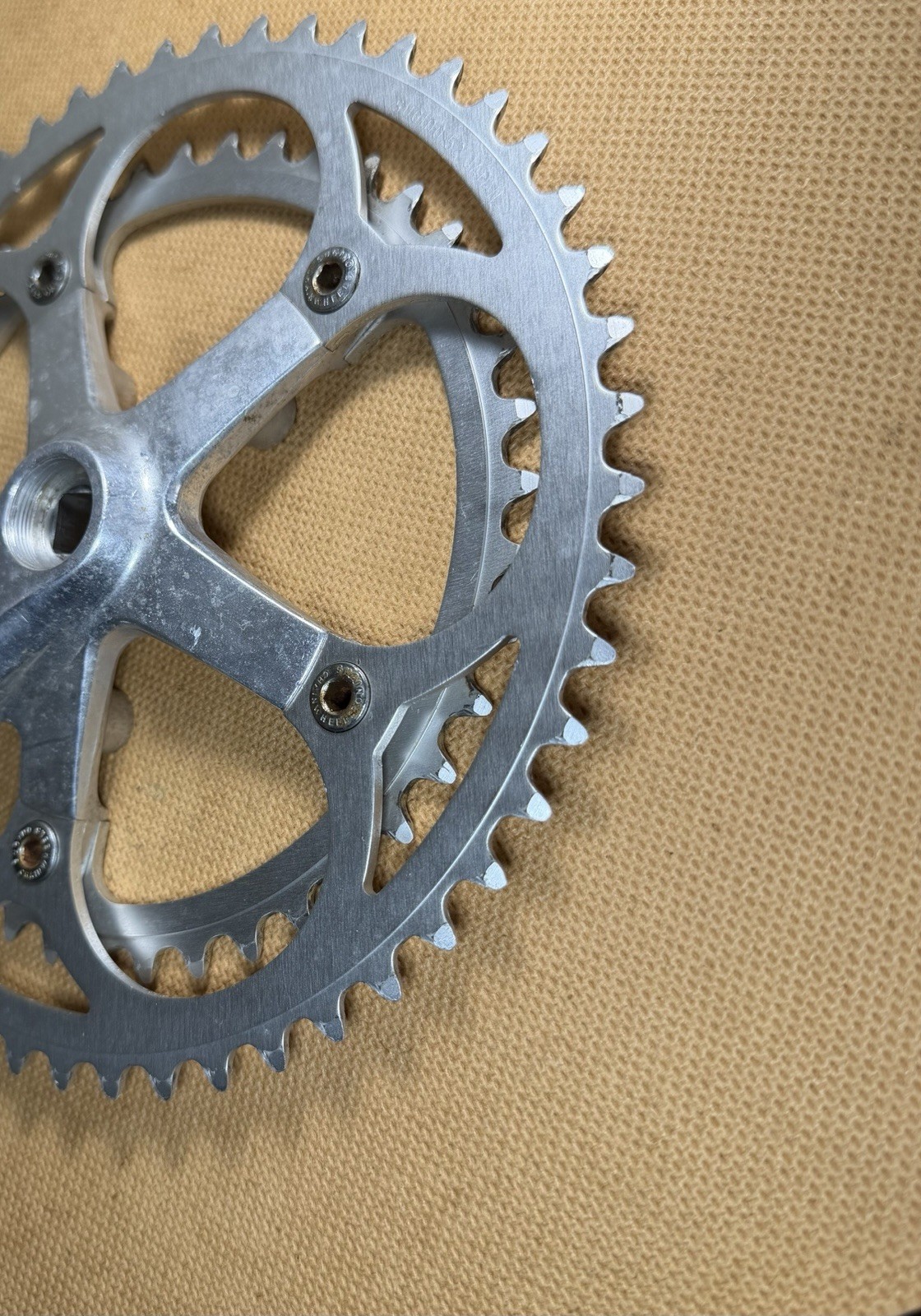 Vintage Sugino VP 130 Double Crankset – 52/42T – 170mm