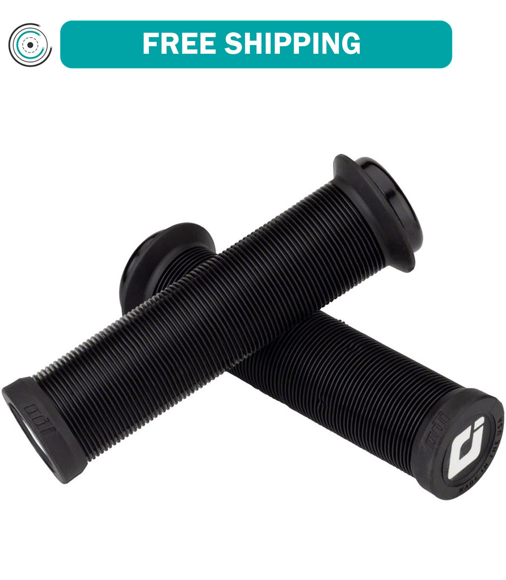 ODI Longneck V2.1 Lock-On Grips- Black Legendary Longneck Rib Pattern