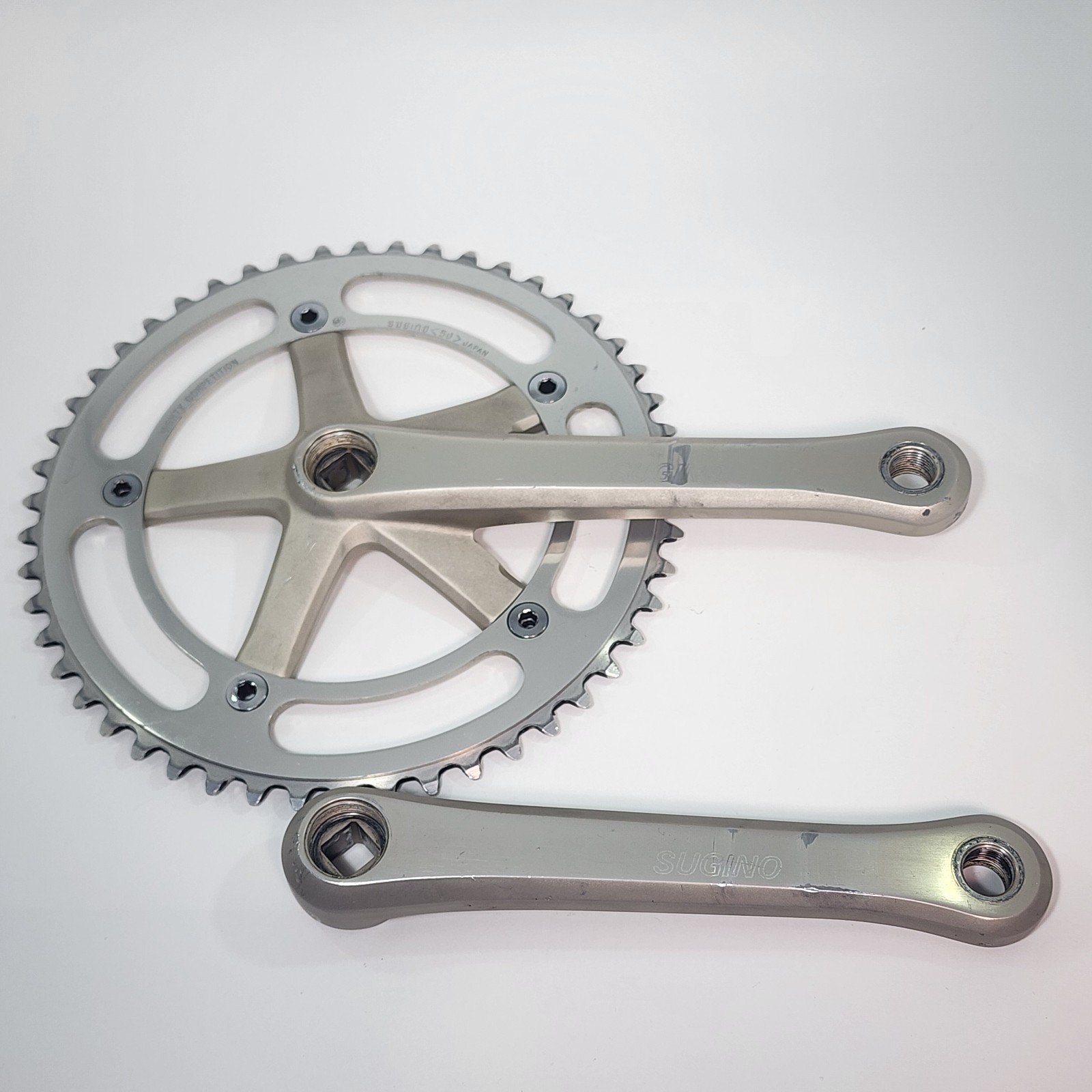 Sugino 75 Grand Mighty NJS Track Crankset 170mm 50T Mighty Comp Japan Used