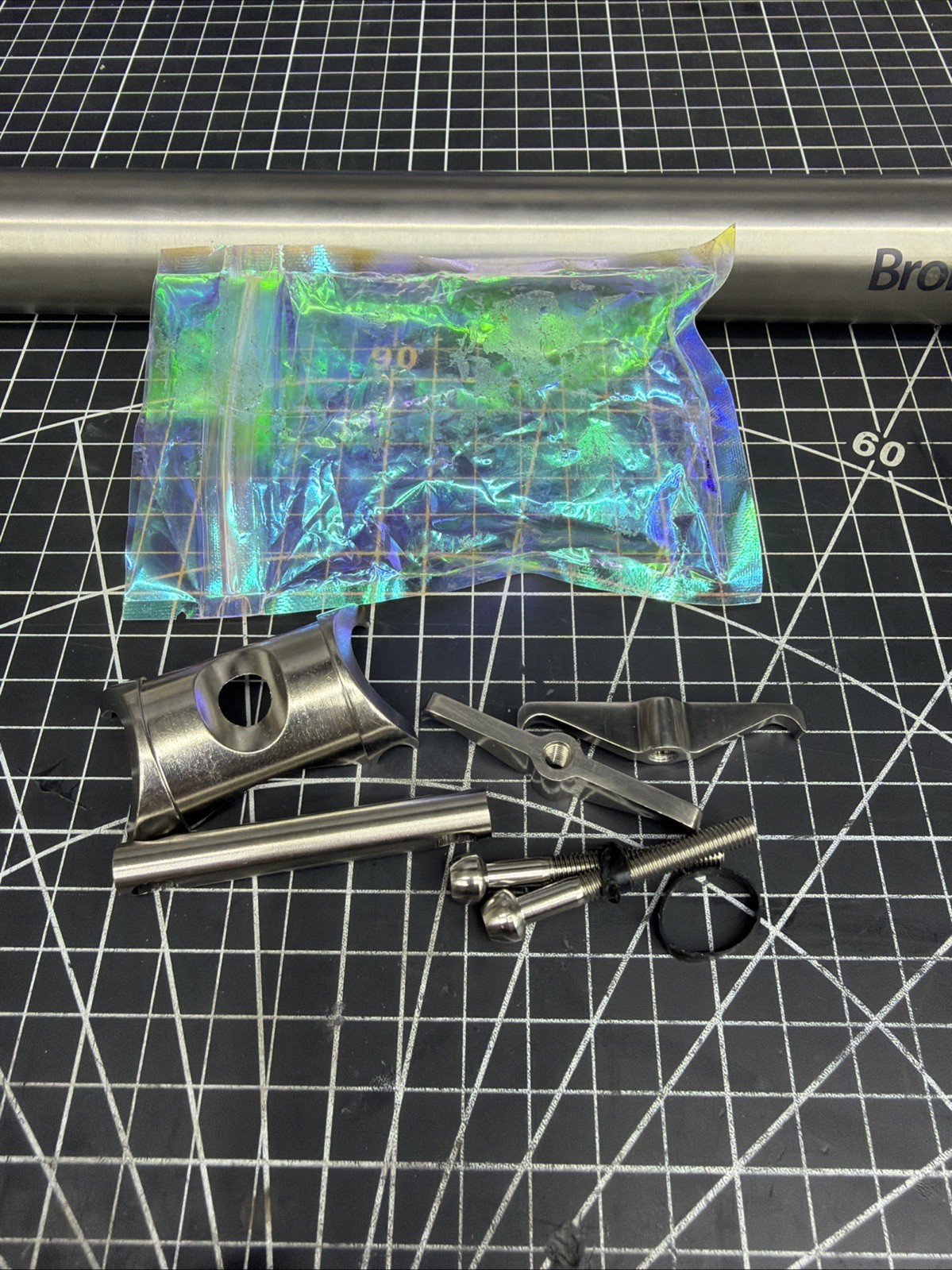 Brompfication 520mm Titanium Seatpost for BROMPTON (⌀ 31.8 / L 520mm)