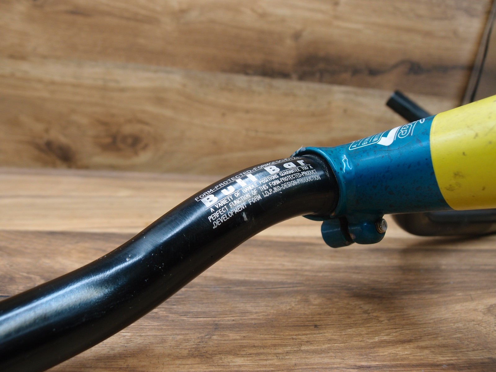 MTB bullbar handlebar Corratec + quill stem Corratec by nL steel 25.4 mm