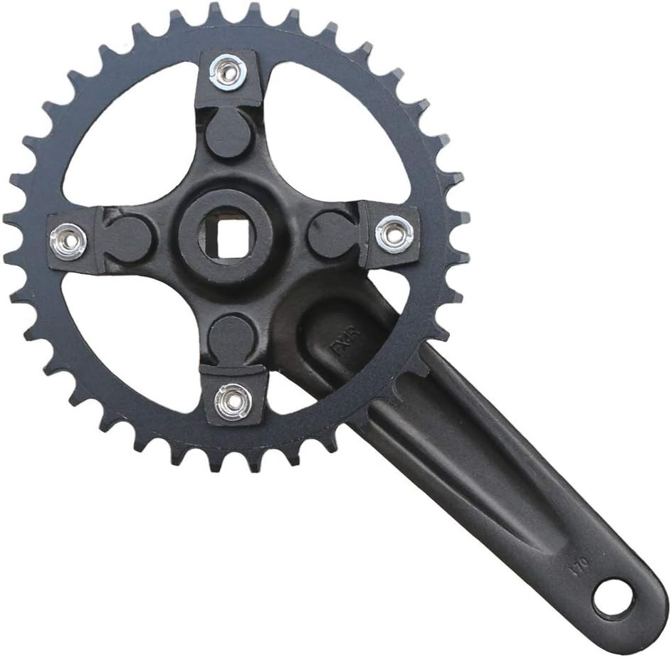 MTB Crank Arm Set 104 BCD Square Taper Mountain Bike Crankset 152mm 165mm 170mm