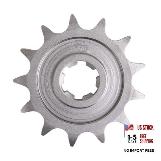 Front Sprocket 14 Tooth Compatible with Kawasaki KLX140L 2008-2009,2011-2020